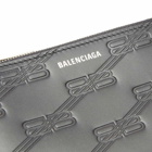 Balenciaga Men's BB Logo Coin Wallet in Black