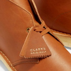 Clarks Originals Men's Desert Boot in Dark Tan Leather
