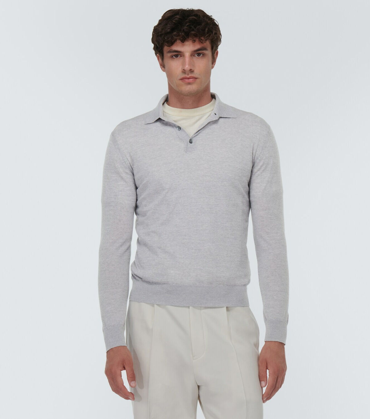 Zegna High Performance wool polo
