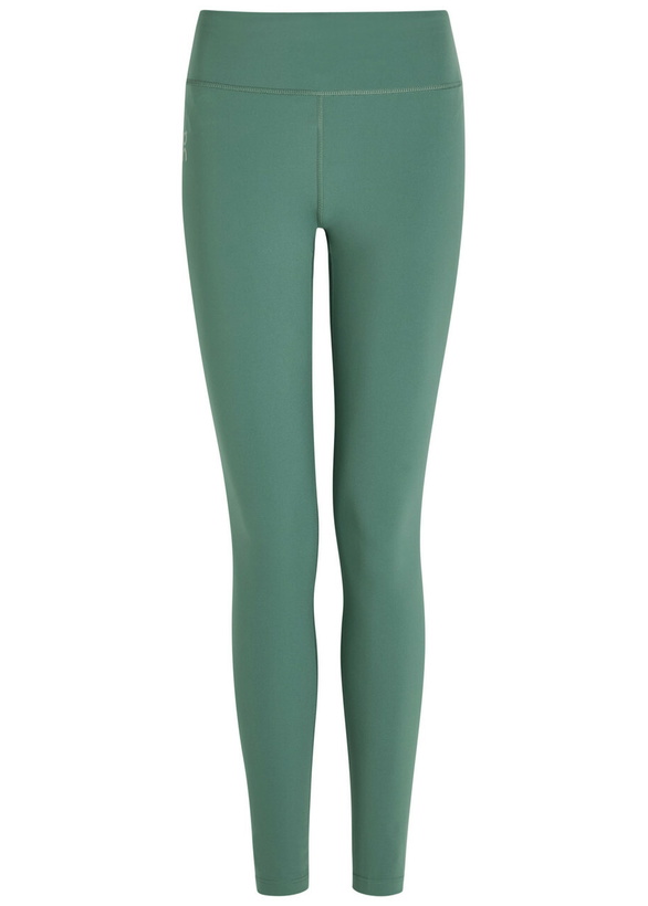 Photo: ON Core Logo Stretch-jersey Leggings Olive