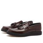 Fred Perry Men's x George Cox Tassel Loafer in Oxblood