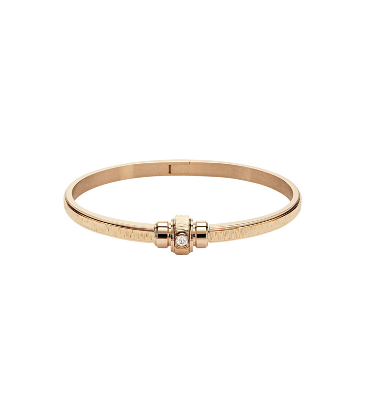 Photo: Piaget Possession Decor Palace 18kt rose gold bangle with diamond