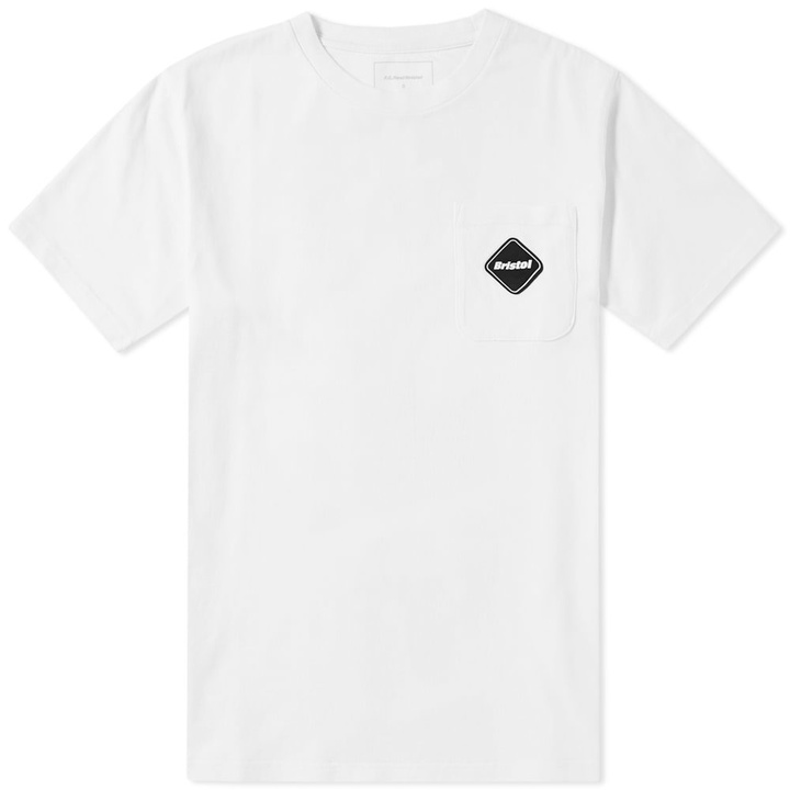 Photo: F.C. Real Bristol Camouflage Logo Pocket Tee White