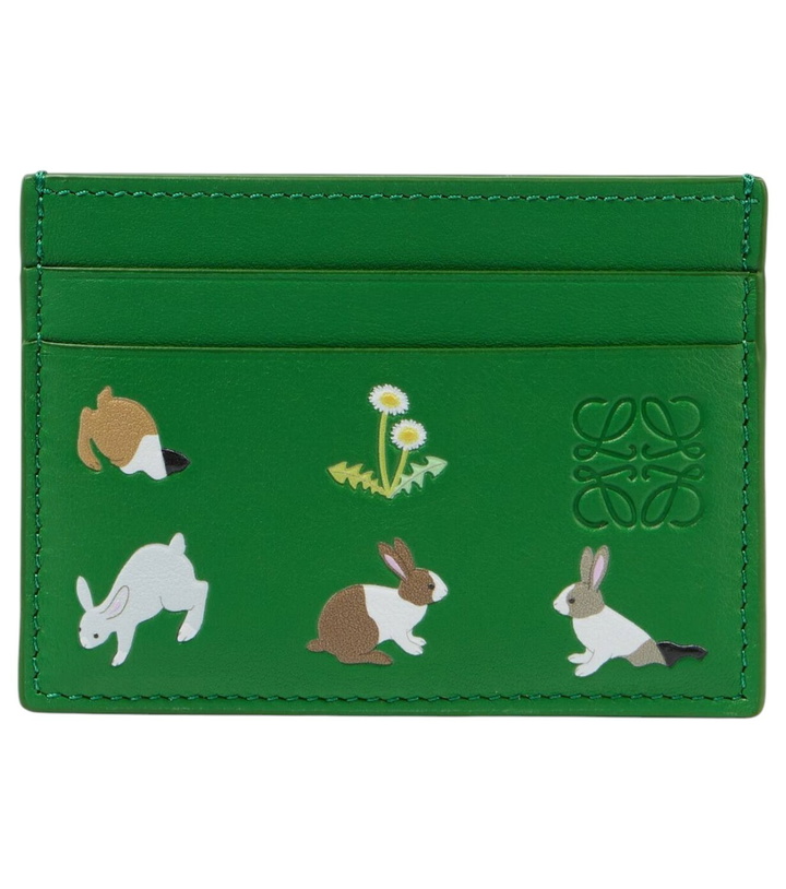 Photo: Loewe x Suna Fujita Bunny leather card holder