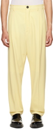 LU'U DAN Yellow Tailored Trousers