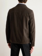 Kingsman - Suede Overshirt - Brown