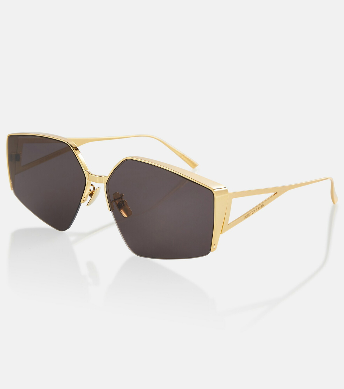 Bottega Veneta - Pentagonal sunglasses Bottega Veneta