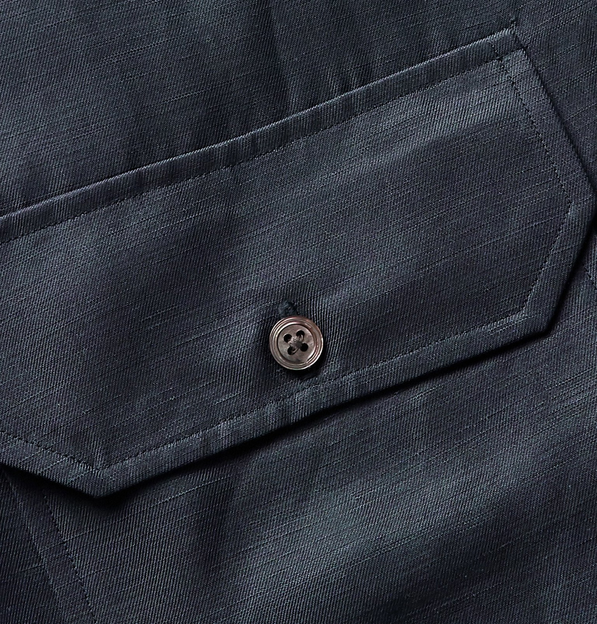 Camoshita - Camp-Collar Linen-Blend Overshirt - Blue