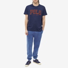 Polo Ralph Lauren Men's Polo College Logo T-Shirt in Cruise Navy