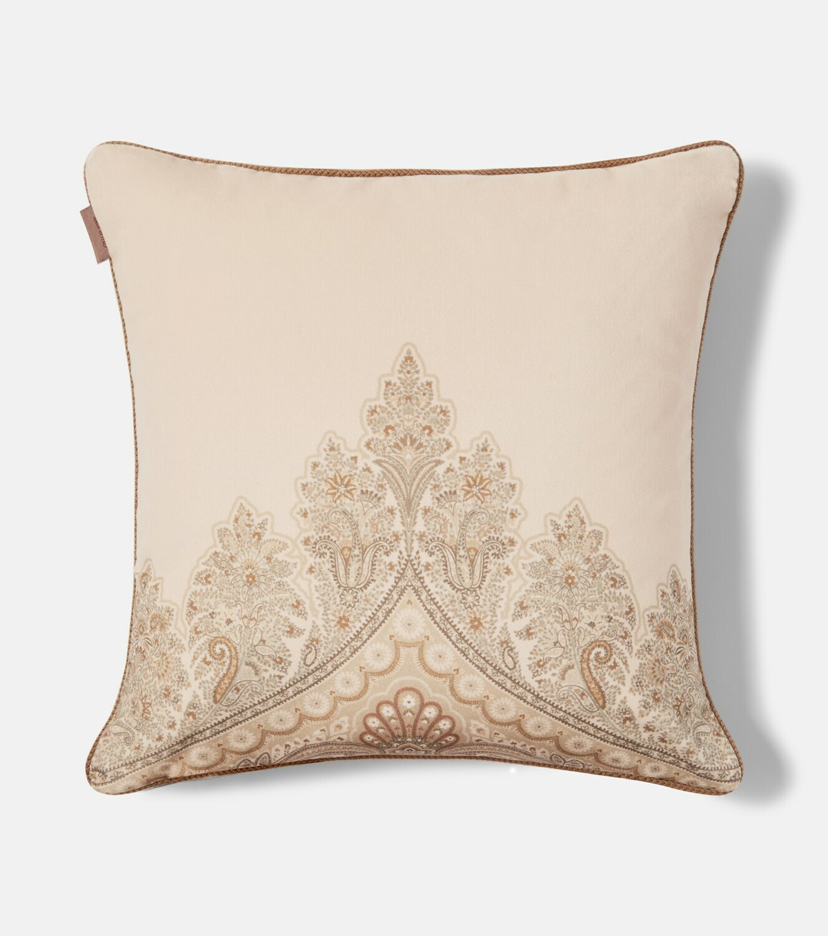 Etro Pegaso paisley cotton velvet cushion