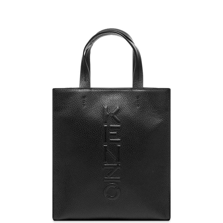 Photo: Kenzo Small Leather Logo Shopper Bag