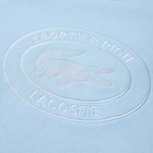 Sporty & Rich x Lacoste Oval Logo Embroidered Crew Sweat in Panorama