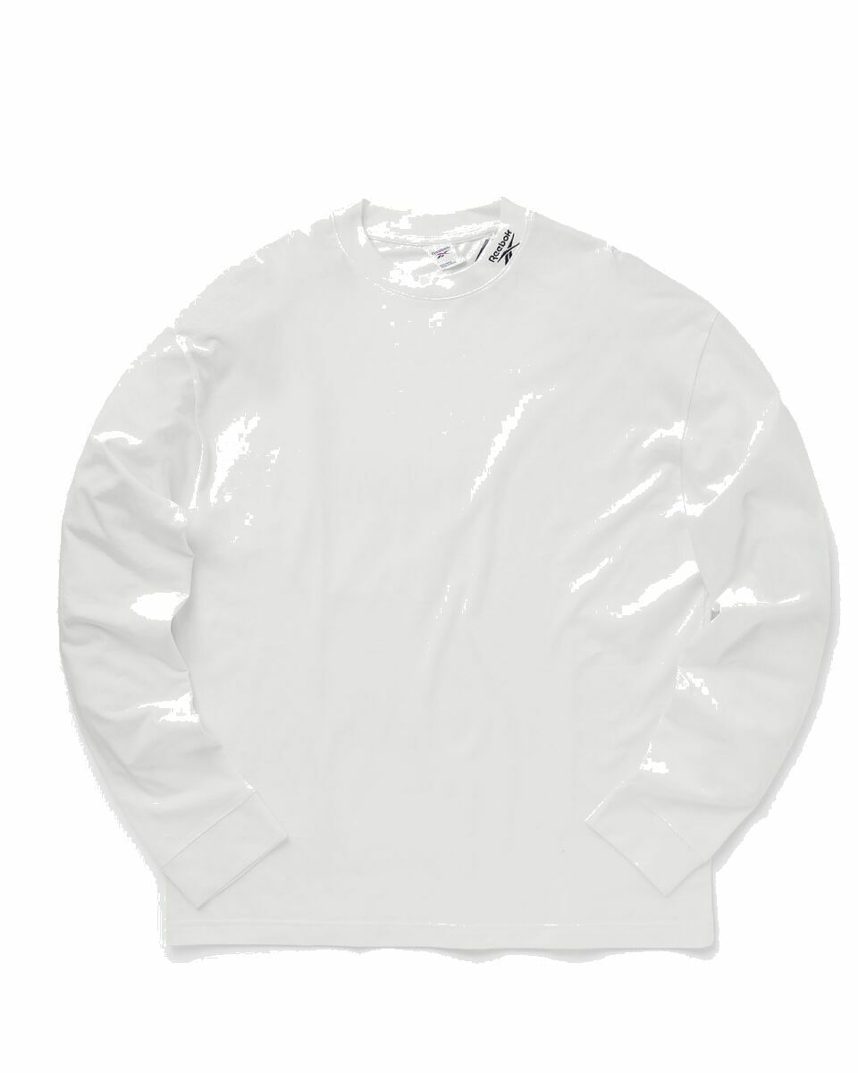 Photo: Reebok Classics Wardrobe Essentials T Long Sleeve Top White - Mens - Longsleeves