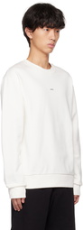 A.P.C. White Steve Sweatshirt