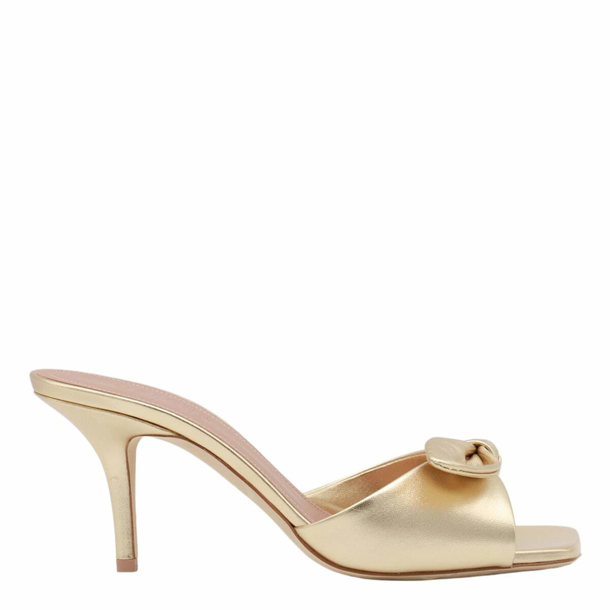 VIP【関税送料無料】希少 MALONE SOULIERS GOLD SANDALS Malone Souliers Tami leather mules Malone Souliers
