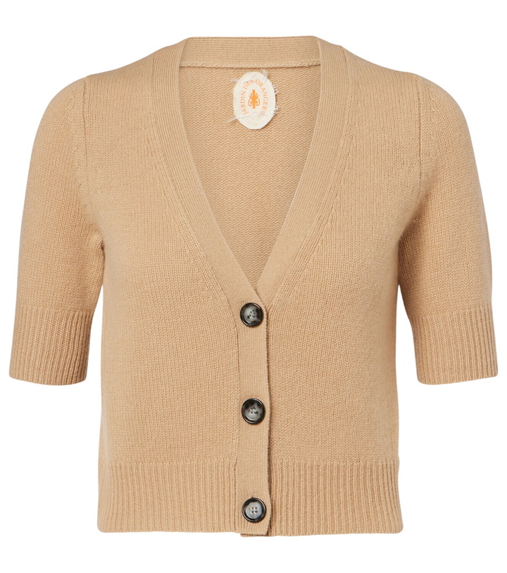 Photo: Jardin des Orangers Cropped cashmere cardigan