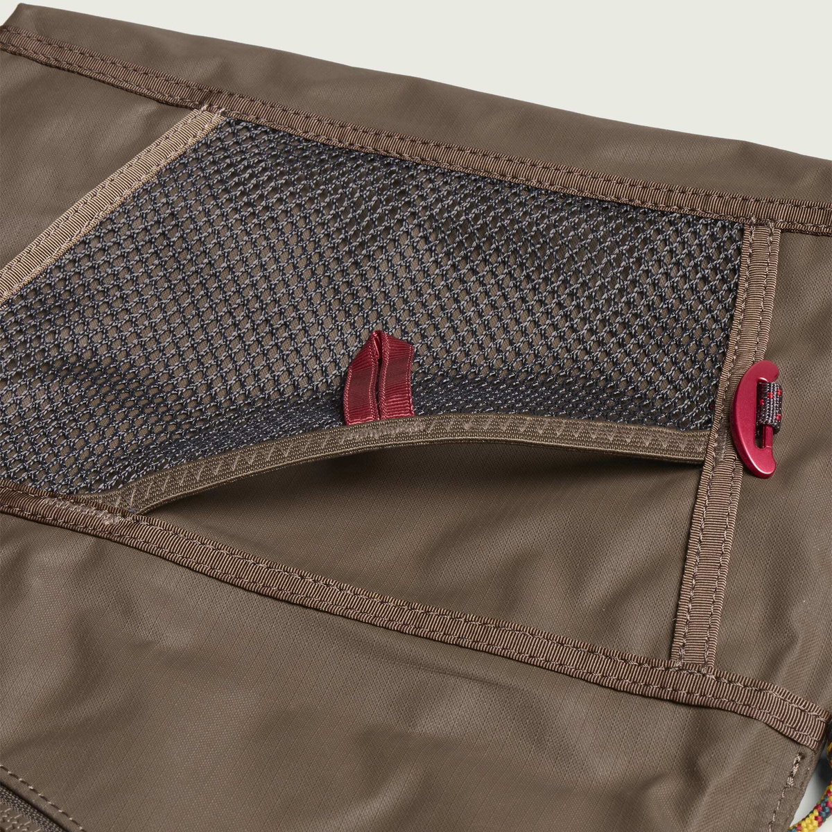 Klättermusen Men's Hrid WP Accessory Bag 3L in Slate Brown
