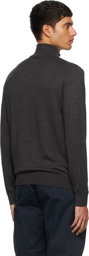 PS by Paul Smith Grey Zebra Logo Sweater