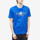 Versace Men's Greek Band Logo T-Shirt in Blue/White
