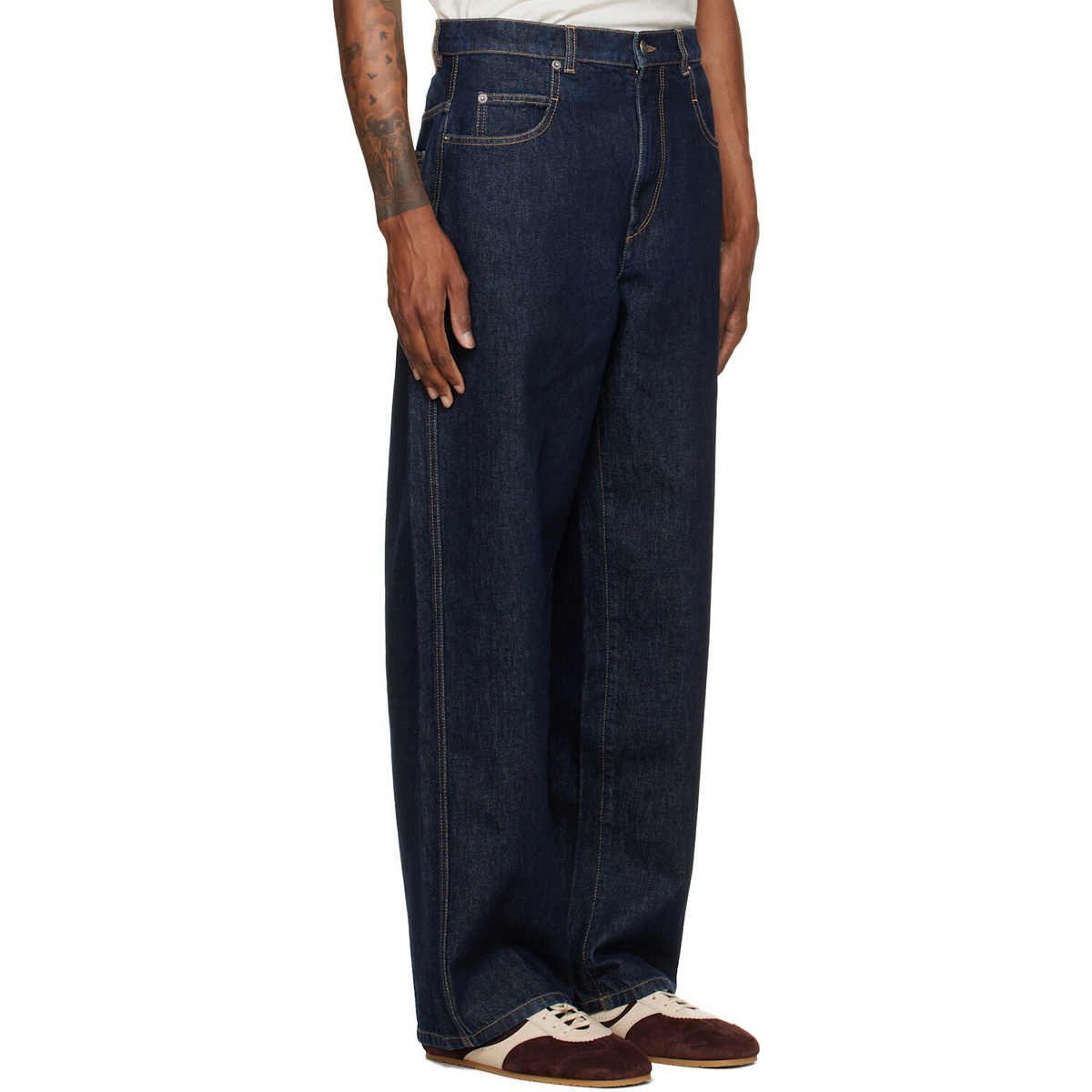 Isabel Marant Blue Jameson Jeans