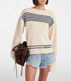 Balenciaga Striped cotton sweater