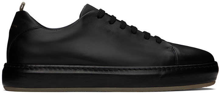 Photo: Officine Creative Black Covered 001 Sneakers