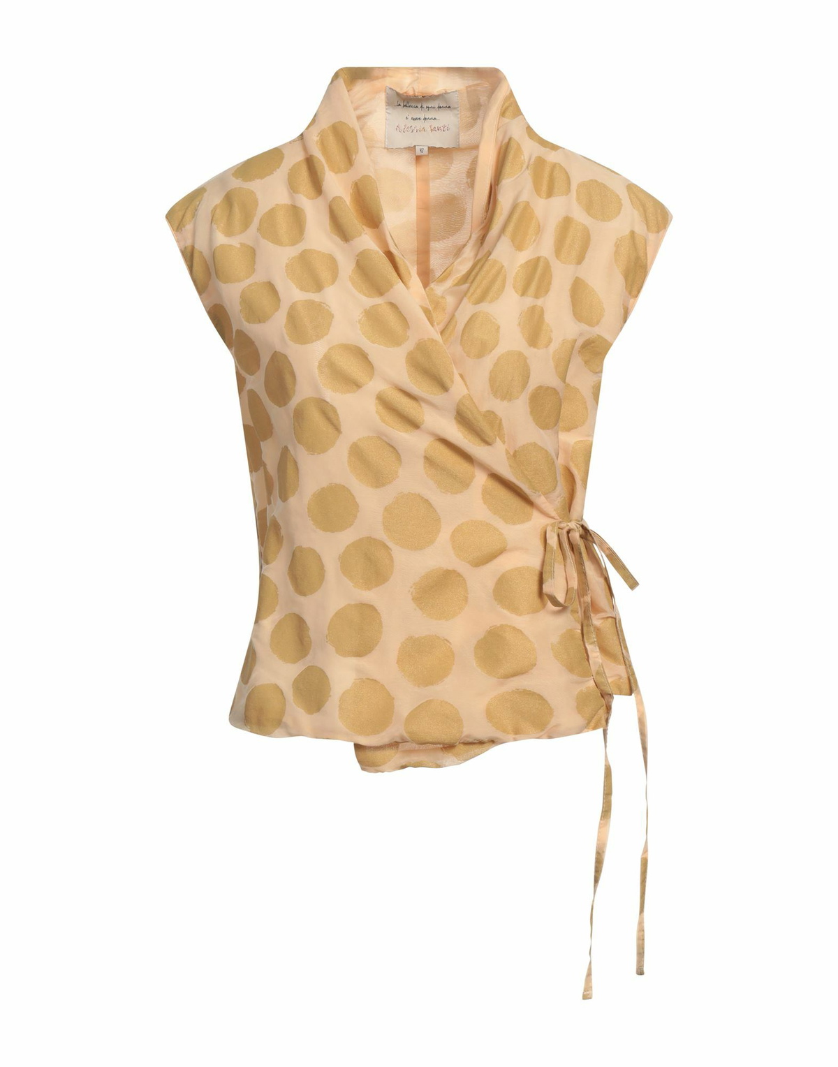 Alessia Santi Womens Top in Beige