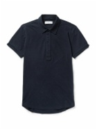 Orlebar Brown - Sebastian Slim-Fit Cotton-Piqué Polo Shirt - Blue