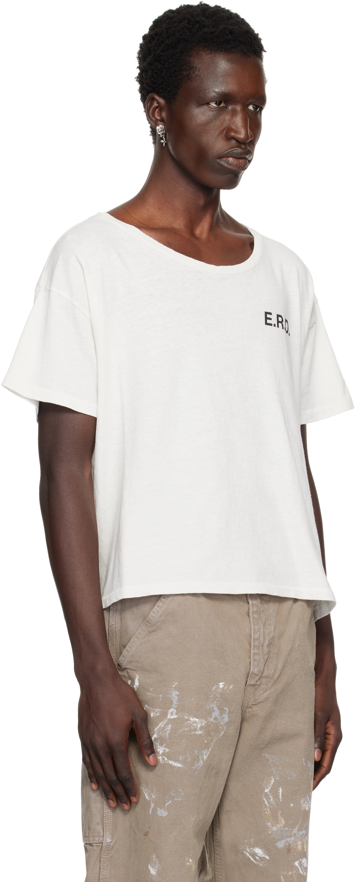 ENFANTS RICHES DÉPRIMÉS ホワイト Tシャツ Enfants Riches Deprimes T Shirt White Mens Enfants Riches Deprimes