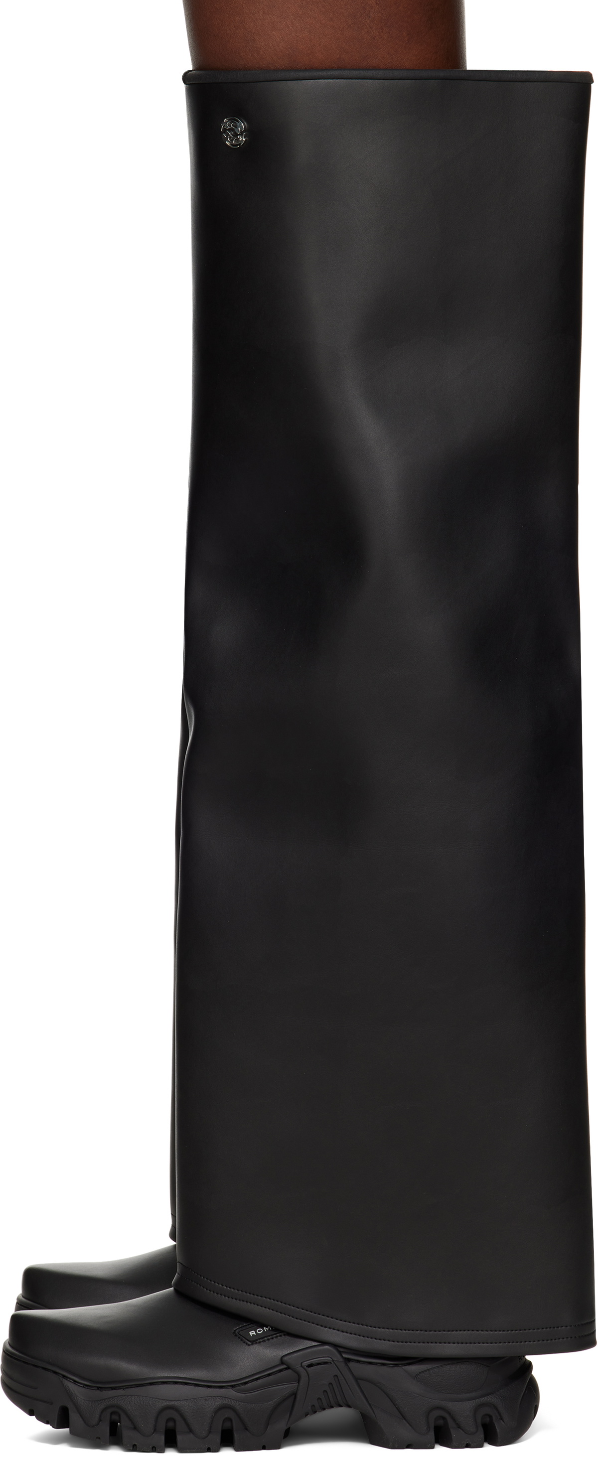 Rombaut Black Pillar Beyond Leather Tall Boots