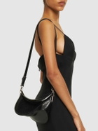 MUGLER - Mini Spiral Curve Leather Top Handle Bag