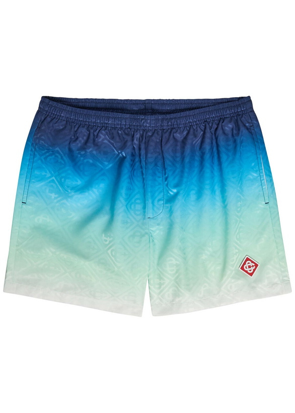 Photo: Casablanca Degradé Logo-print Shell Swim Shorts Multi 02
