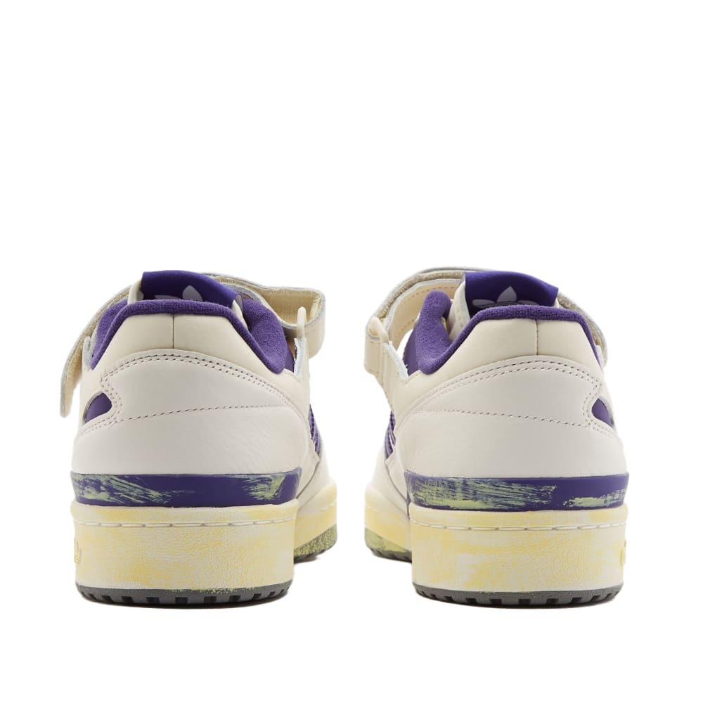 Adidas Men's Forum 84 Low Aec Sneakers in White/Collegiate Purple adidas
