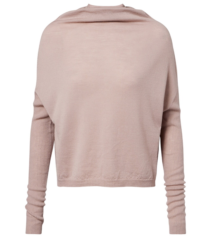 Photo: Rick Owens LS Crater virgin wool sweater