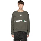 Xander Zhou Grey Pullover Sweatshirt