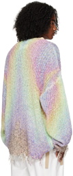 A. A. Spectrum Multicolor Azure Sweater
