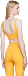 Girlfriend Collective Orange Tommy Sport Bra