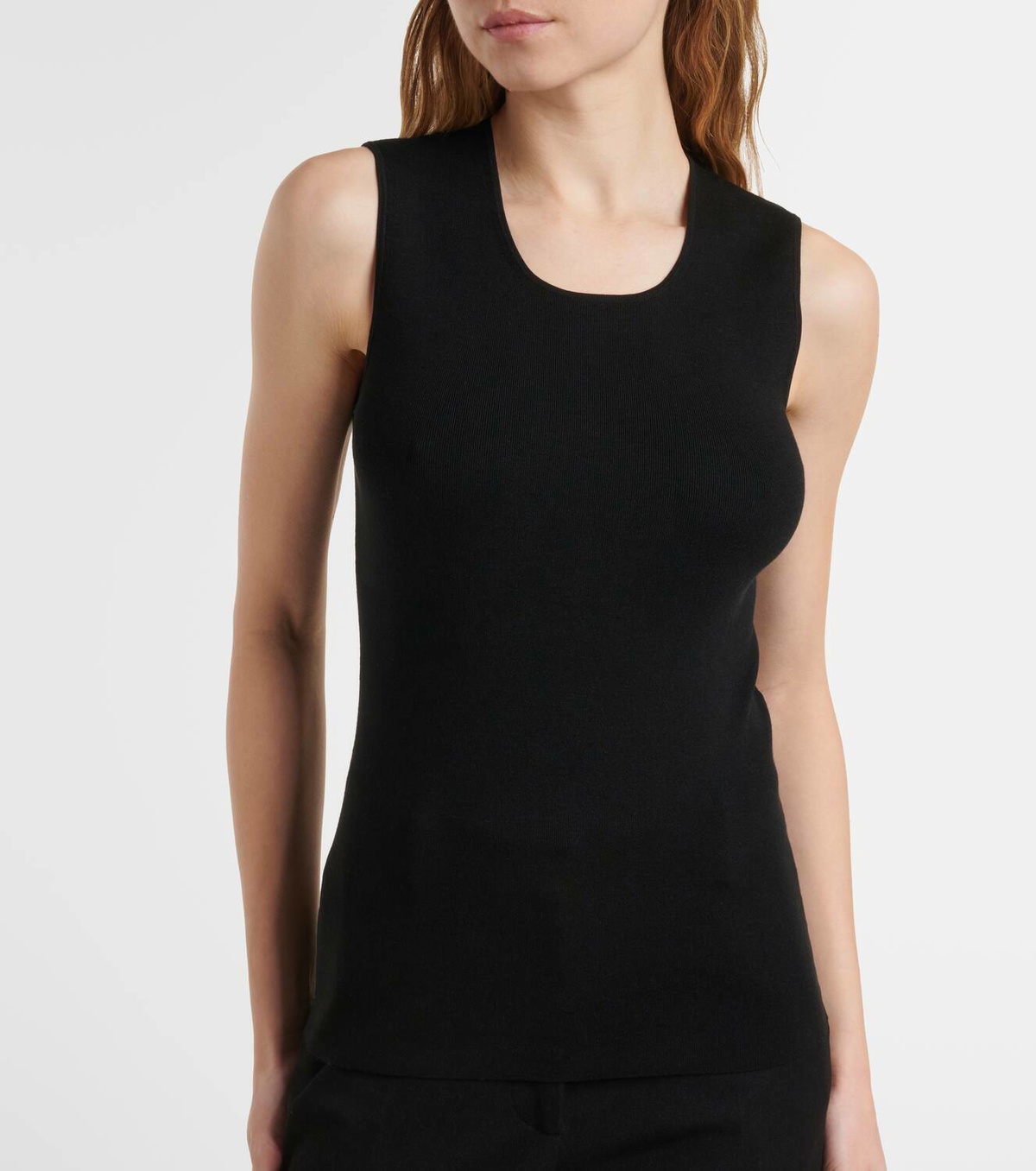 Joseph Silk-blend tank top