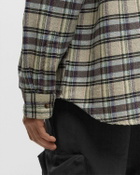 Fucking Awesome Rusty Plaid Flannel Grey/Beige Longsleeves