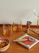 La DoubleJ - Bamboo Set of Two Crystal Glass Tumblers