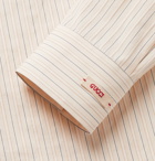 GUCCI - Slim-Fit Striped Washed-Cotton Shirt - Neutrals