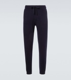 Allude Wool and cashmere sweatpants