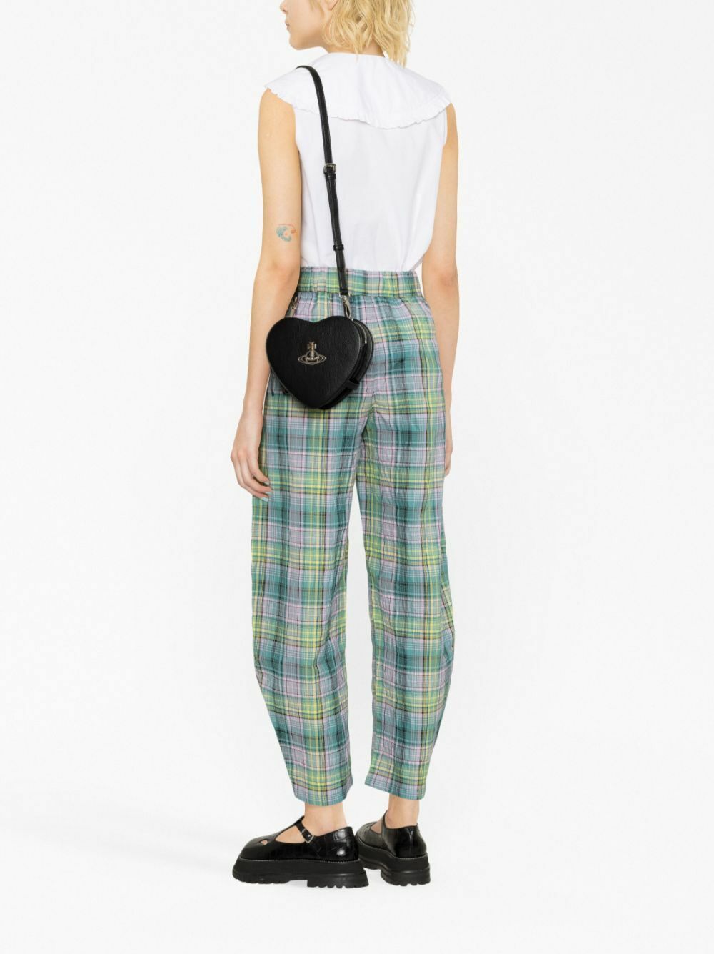 VIVIENNE WESTWOOD Louise スモール クロスボディバッグ Louise Heart Crossbody in BLACK | Vivienne Westwood®
