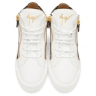 Giuseppe Zanotti Black and White May London High-Top Sneakers
