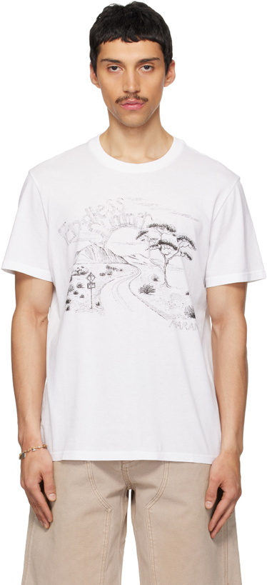 Photo: Isabel Marant White Honore T-shirt