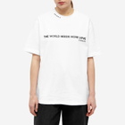 3.Paradis Women's More Love Oversized T-Shirt in White
