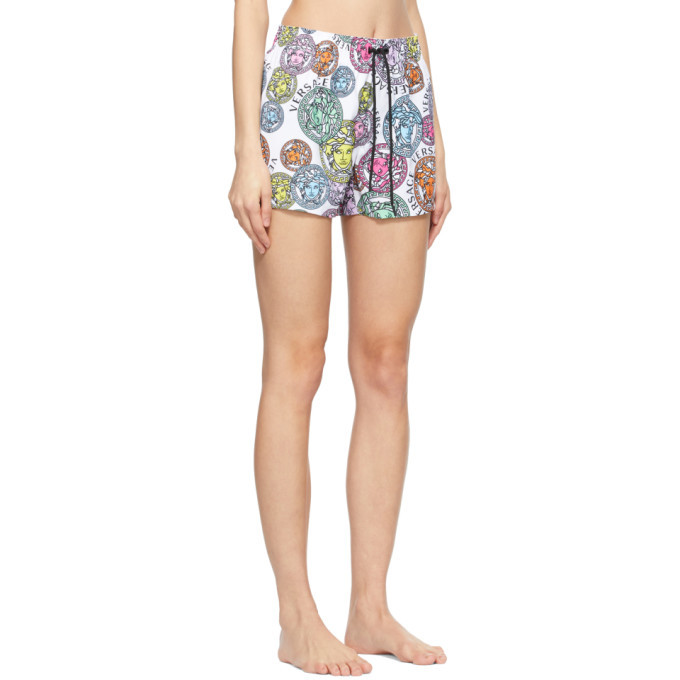 Versace Underwear Multicolor Medusa Amplified Swim Print Shorts Versace  Underwear