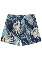 JW Anderson Hawaiian Printed Shell Swim Shorts Multicoloured 1
