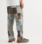 Stüssy - Patchwork Cotton Trousers - Gray