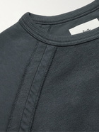 Folk - Rivet Cotton-Jersey Sweatshirt - Gray